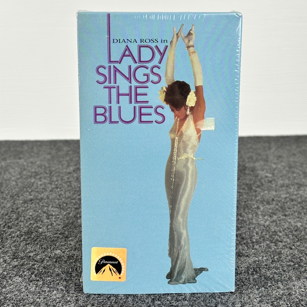 Lady Sings the Blues VHS‎ Diana Ross Billie Holiday Paramount 8374 New Sealed